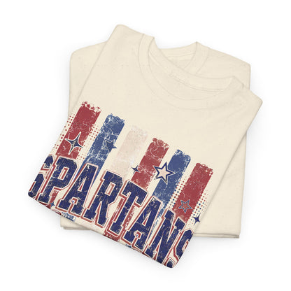 Spartans Bixby Patriotic Tee