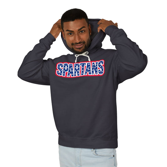 Spartans Patriotic Comfort Colors Hoodie