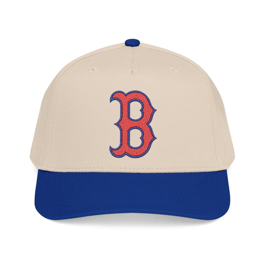 Vintage Embroidered "B" Mid-Profile Classic Ballcap