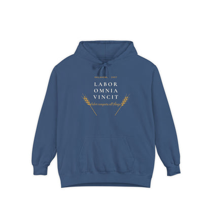Labor Omnia Vincit Oklahoma Hoodie | Comfort Colors