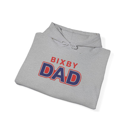 Bixby Dad Hoodie Embroidered Vintage Varsity Dad Sweatshirt, Father’s Day Gift