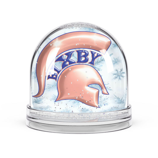 Bixby Spartan Rose Gold Snow Globe