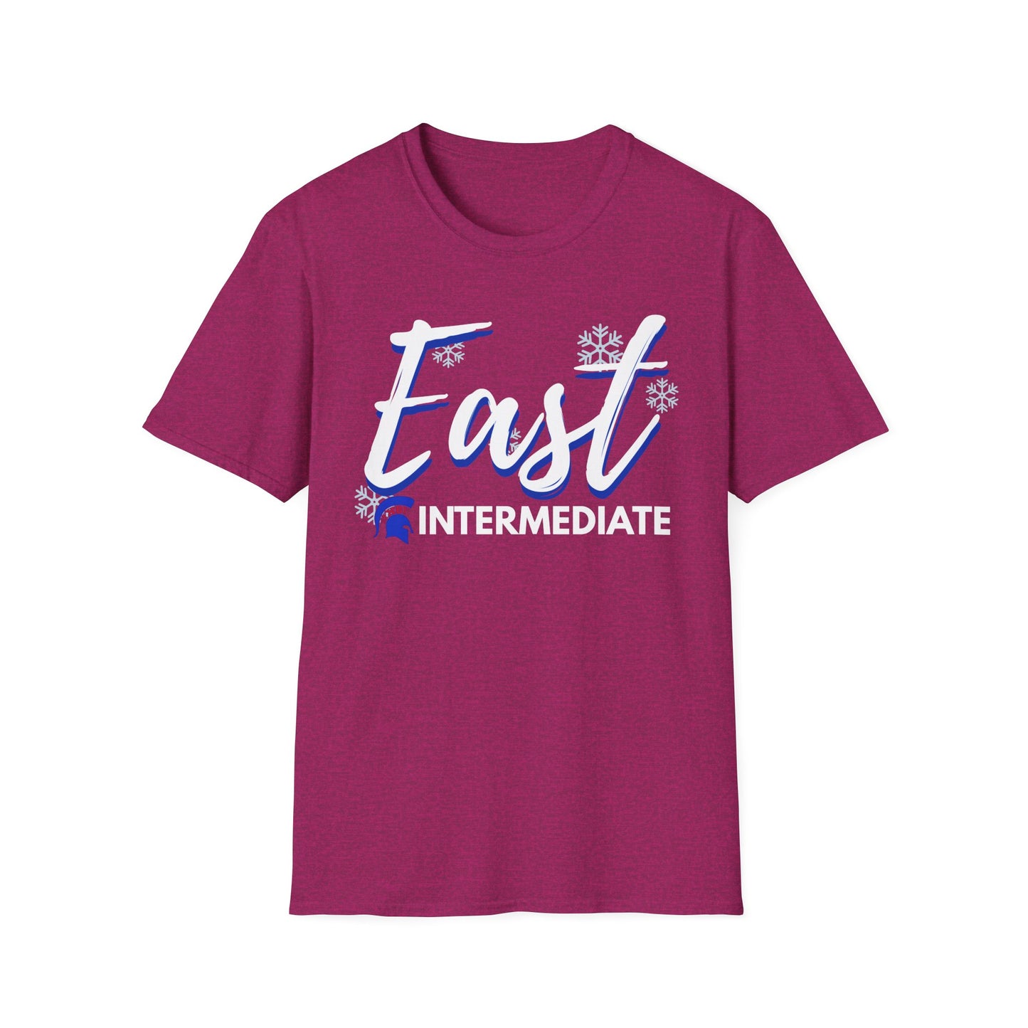 Bixby Spartan East Intermediate Snow Day Softstyle Tee