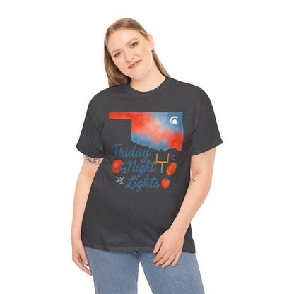 Friday Night Lights Bixby OK Watercolor Gildan Tee