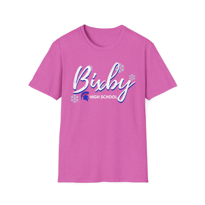 Bixby Spartan High School Snow Day Softstyle Tee