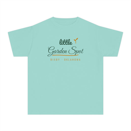 Little Garden Spot Youth Tee in Chalky Mint