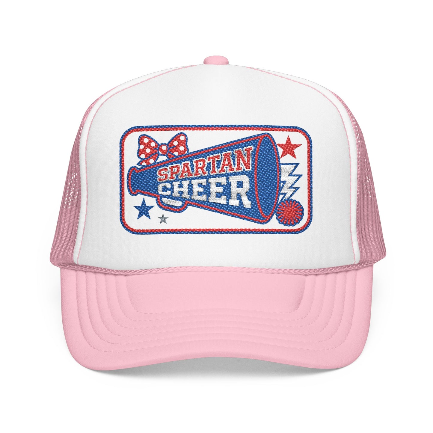 Spartan Cheer Embroidered Foam Trucker Hat