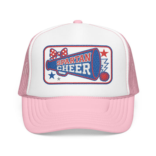 Spartan Cheer Embroidered Foam Trucker Hat