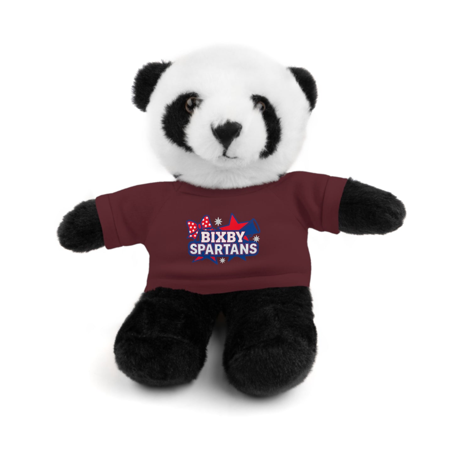 Spartan Cheer Stuffed Animal Logo