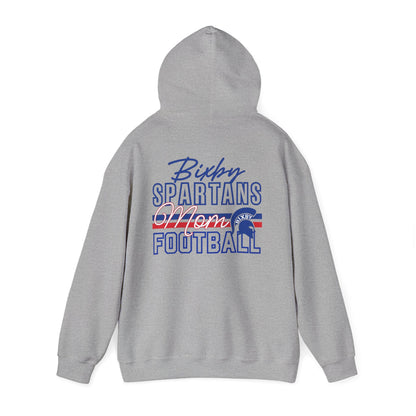 Bixby Spartans Football Mom Gildan Hoodie