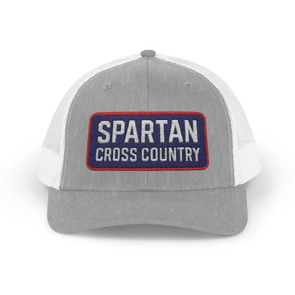 Spartan Cross Country Embroidered Trucker Hat