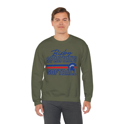Bixby Spartans Softball Gildan Sweatshirt