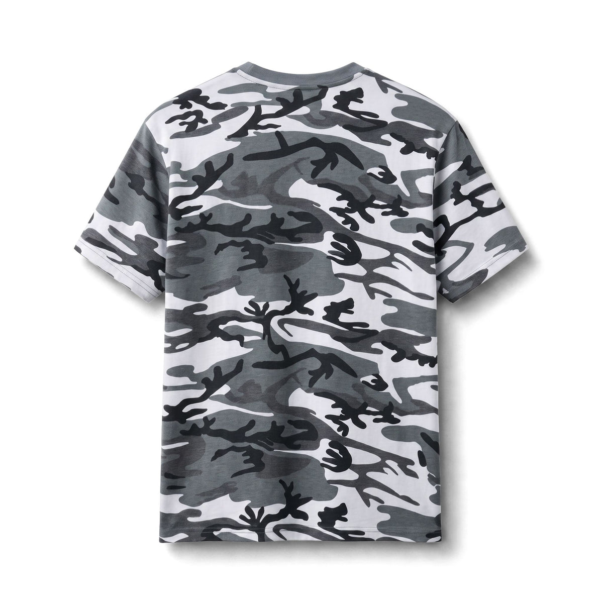 Bixby Spartans Camo Spartan - Blue Spartan Helmet Graphic Tee