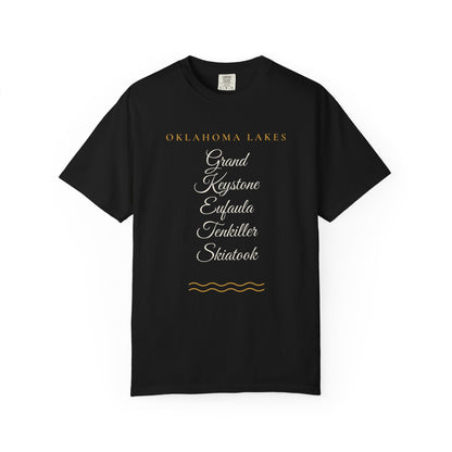 Oklahoma Lakes Tee | Comfort Colors