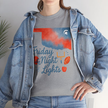 Friday Night Lights Bixby OK Watercolor Gildan Tee