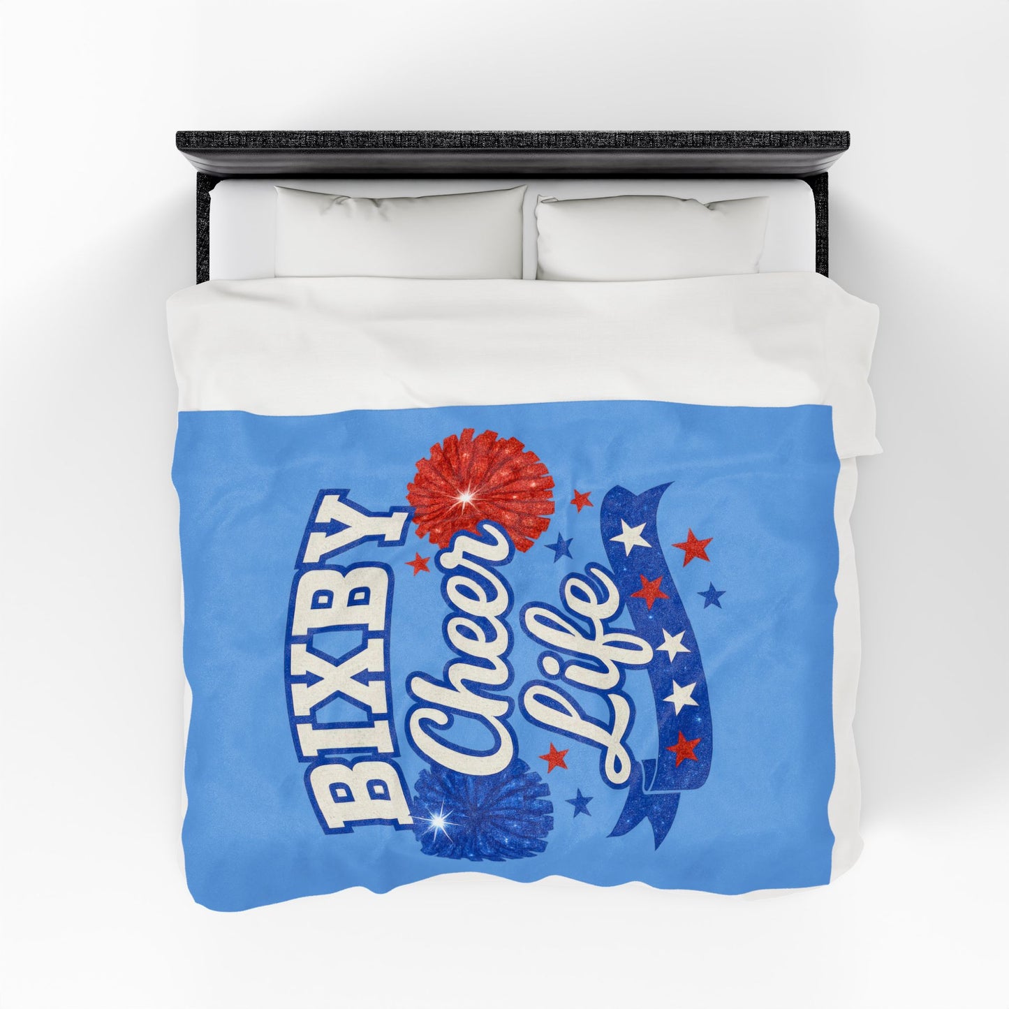Bixby Cheer Life Velveteen Plush Blanket
