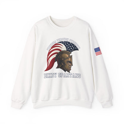 Bixby Spartans Freedom Through Strength Gildan Sweatshirt