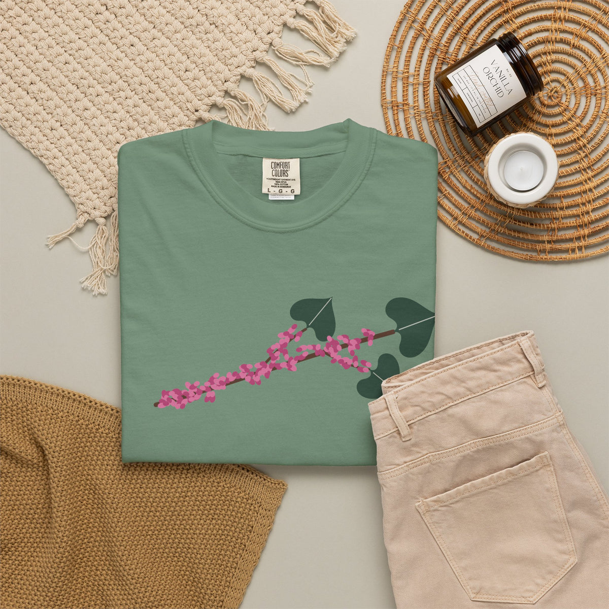 Redbud Season Oklahoma Tee | Comfort Colors