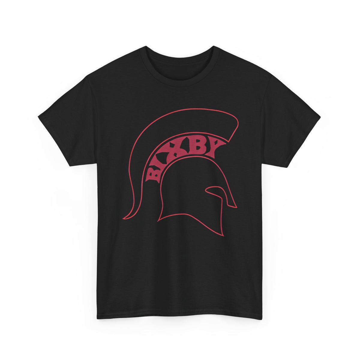 Red Bixby Logo Gildan Tee