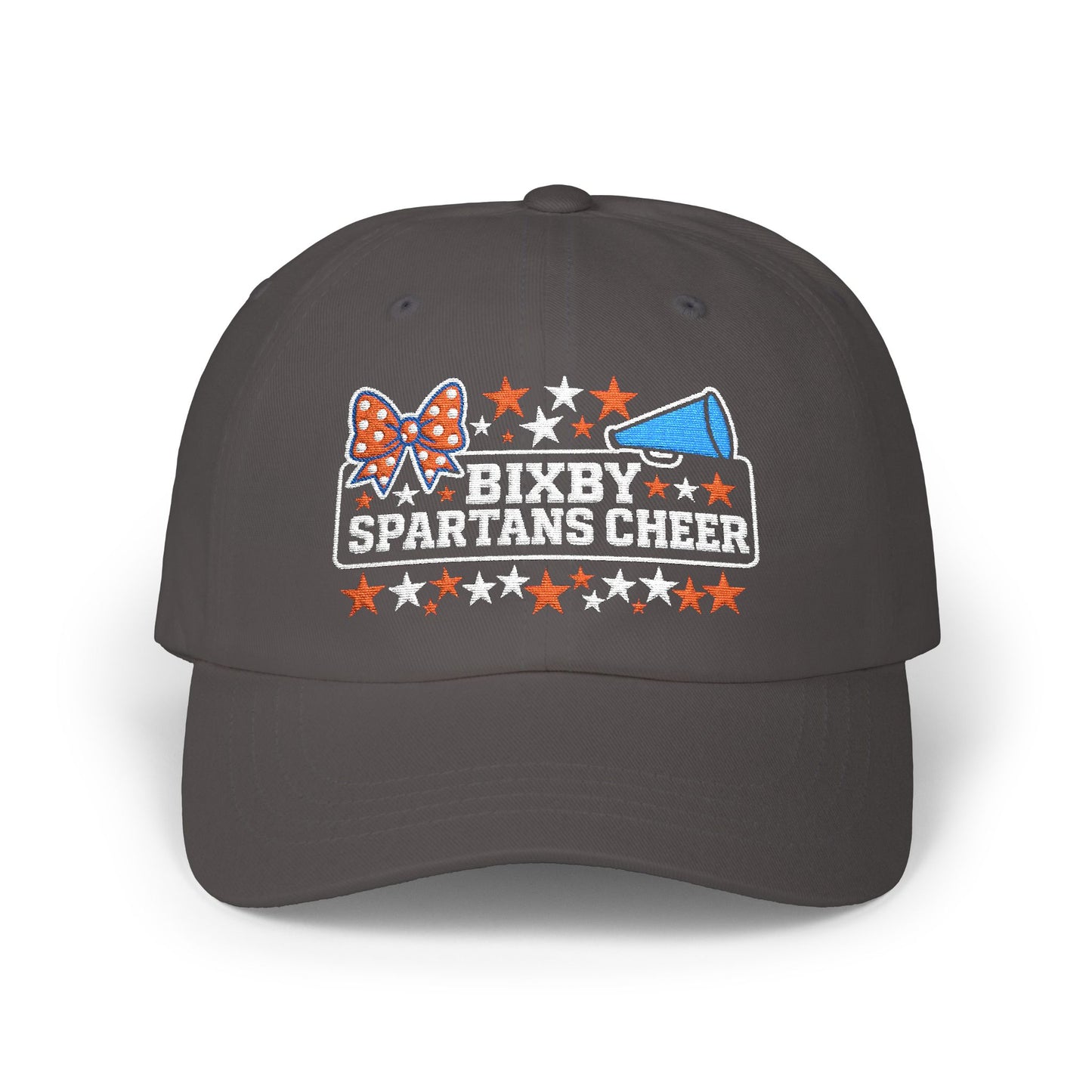 Bixby Spartans Cheer Embroidered Classic Ballcap