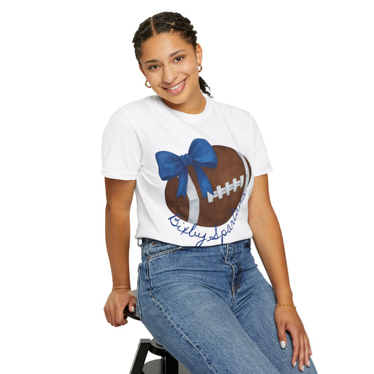 Cheer and Football Comfort Colors Tee