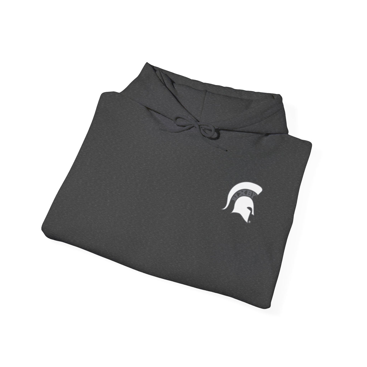Bixby Spartans OK White Spartan Logo Hoodie