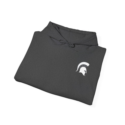 Bixby Spartans OK White Spartan Logo Hoodie