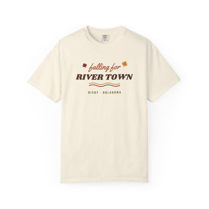 Falling for River Town Comfort Colors Tee