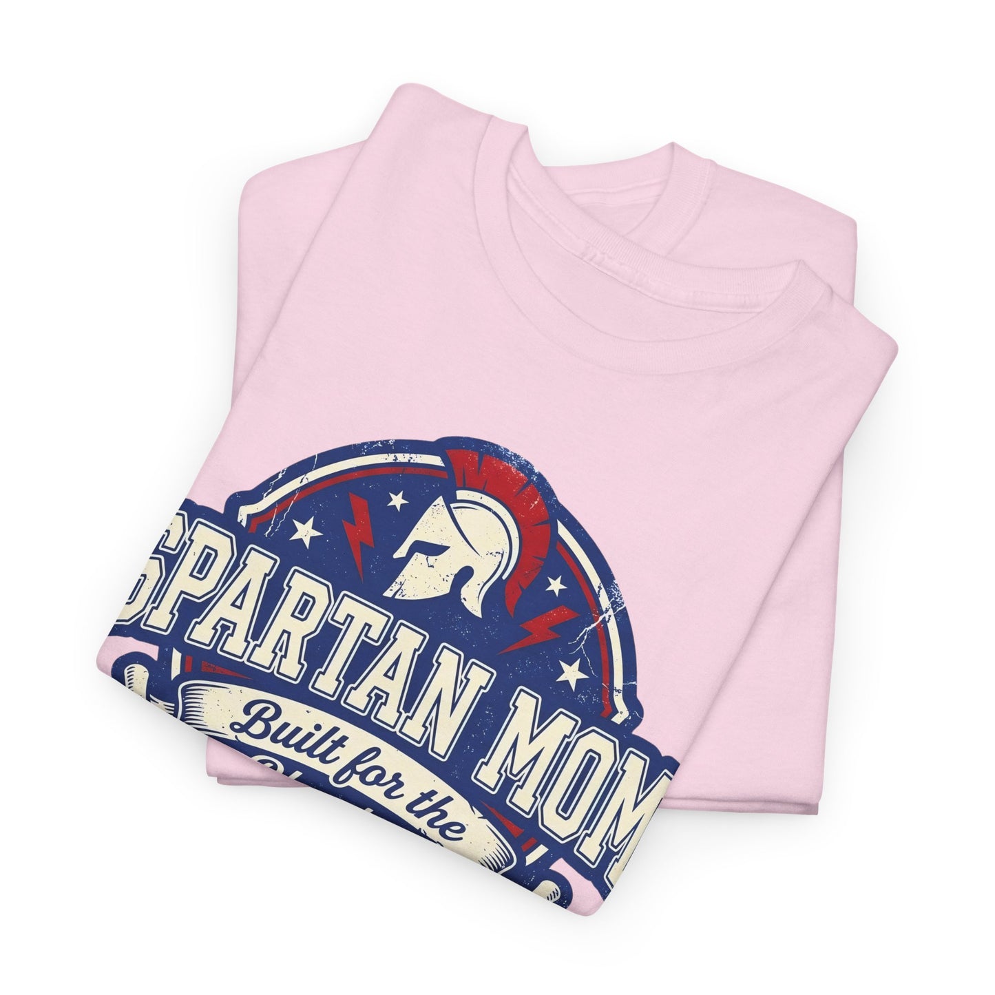 Spartan Mom T-Shirt - Built for the Bleacher, School Spirit Mom Tee