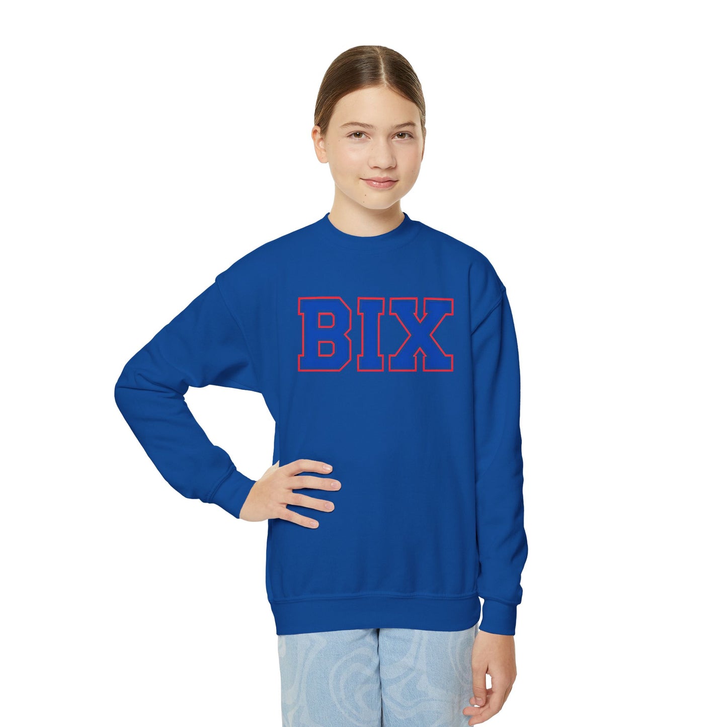 Bixby Spartan BIX Youth Gildan Sweatshirt