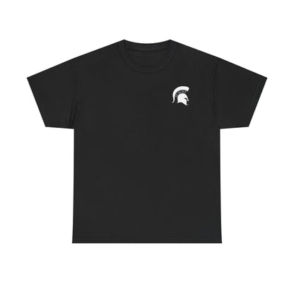 Dribble. Shoot. Score. Spartan Basketball Gildan Tee