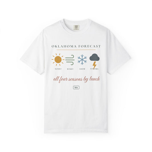 Oklahoma Forecast Tee | Comfort Colors