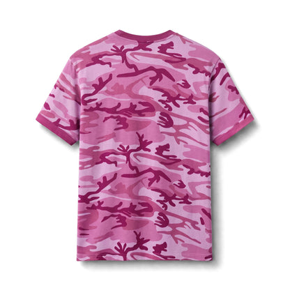Bixby Spartans Camo Spartan Helmet - Military Style Cotton T‑ Tee