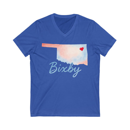 Bixby OK Bella + Canvas V-Neck