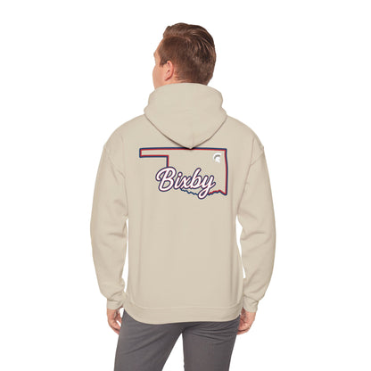 Bixby Spartans OK White Spartan Logo Hoodie