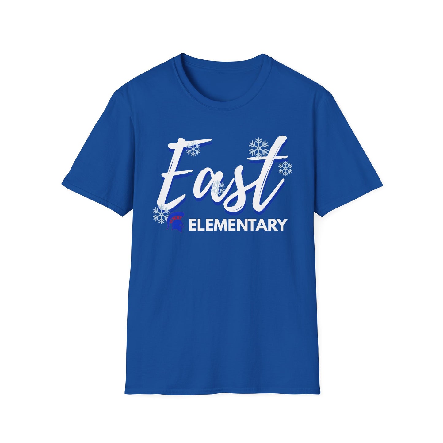 Bixby Spartan East Elementary Snow Day Softstyle Tee