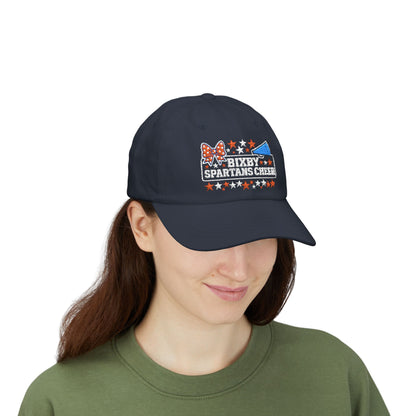 Bixby Spartans Cheer Embroidered Classic Ballcap