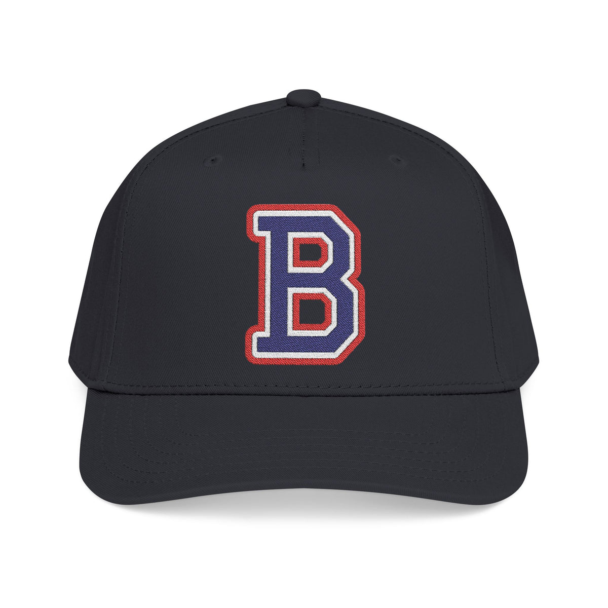 Bixby Spartans Embroidered Structured Ball Cap, Varsity B