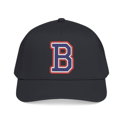 Bixby Spartans Embroidered Structured Ball Cap, Varsity B