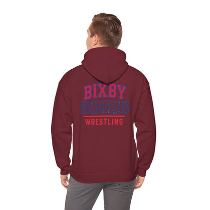 Bixby Spartan Wrestling Gildan Hoodie