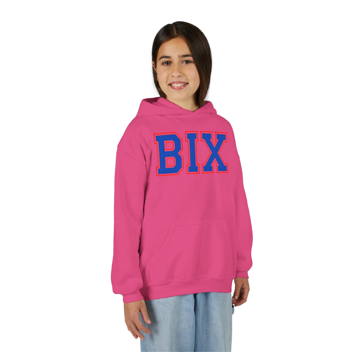 Bixby Spartan BIX Youth Gildan Hoodie