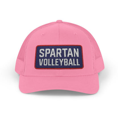 Spartan Volleyball Embroidered Trucker Hat