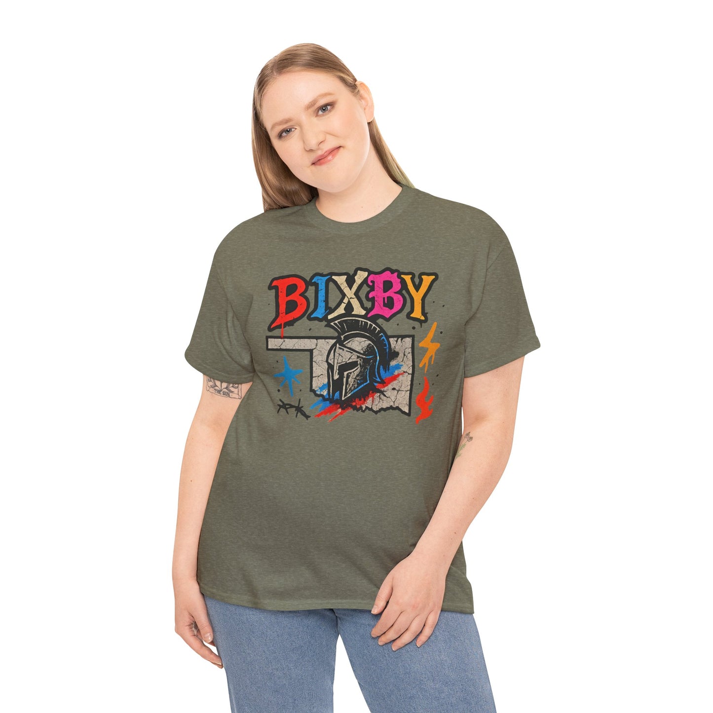Bixby Spartan Oklahoma Chaos Gildan Tee