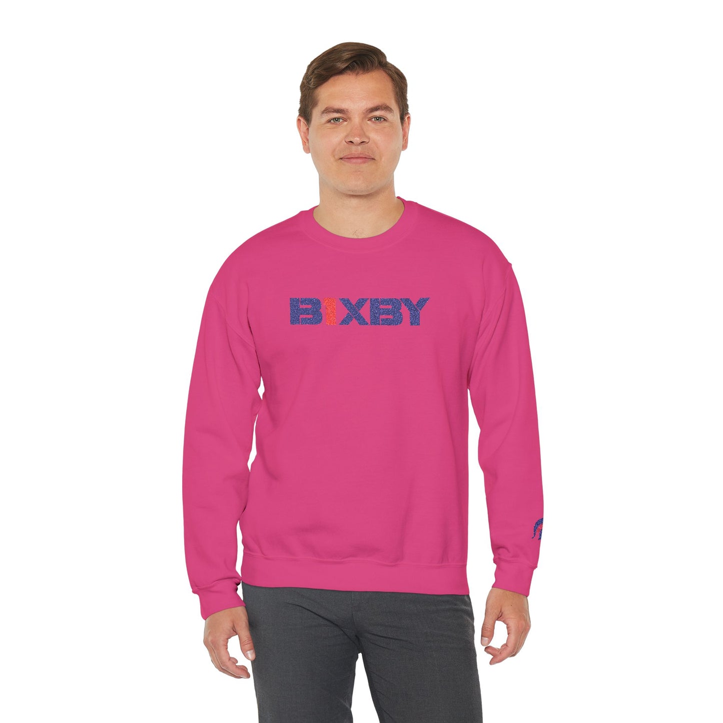 B1XBY Undeniable Embroidered with Wrist Logo Gildan Sweatshirt