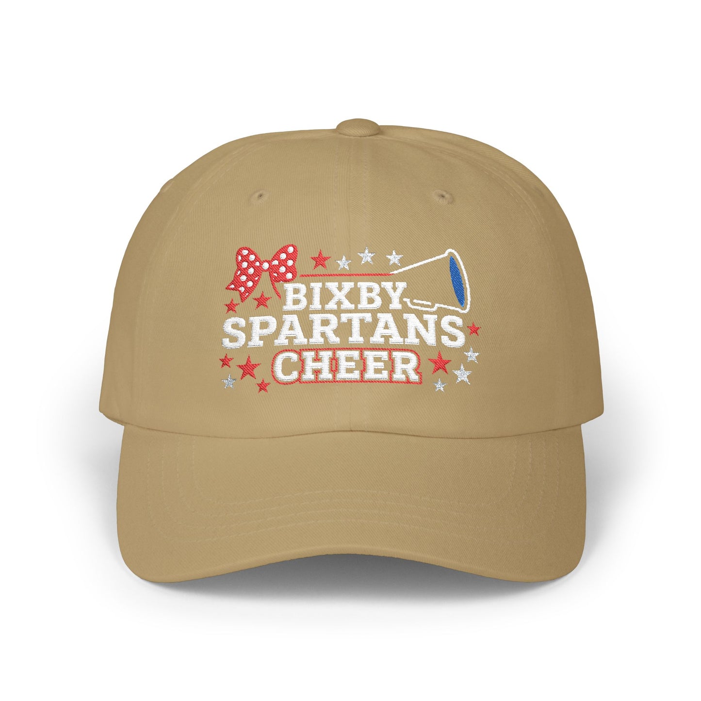 Bixby Spartans Cheer Embroidered Classic Ballcap