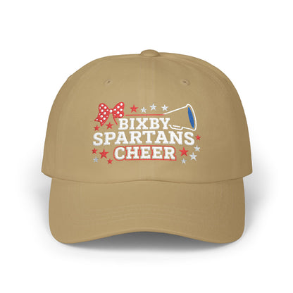Bixby Spartans Cheer Embroidered Classic Ballcap