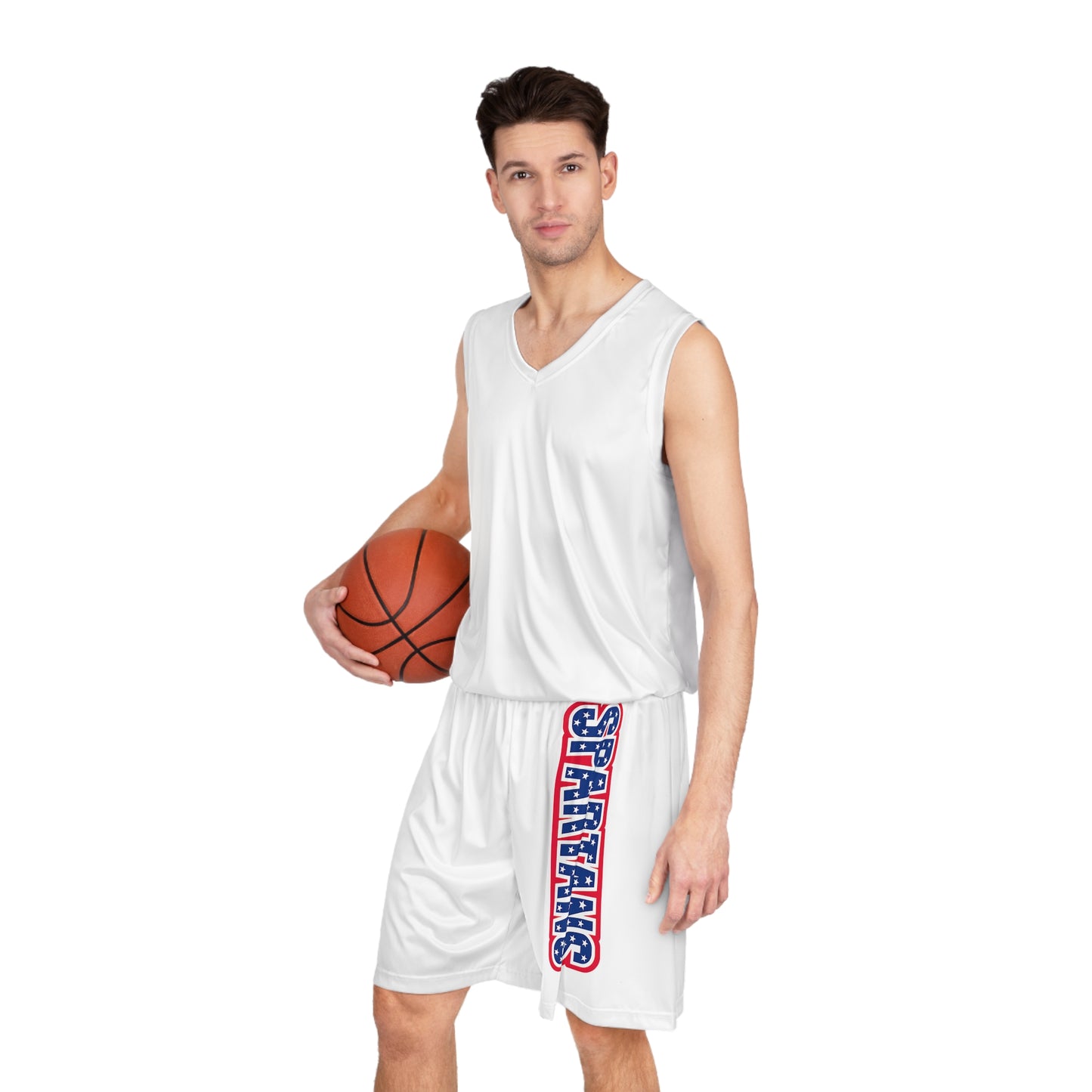 Spartan Patriotic Basketball Shorts