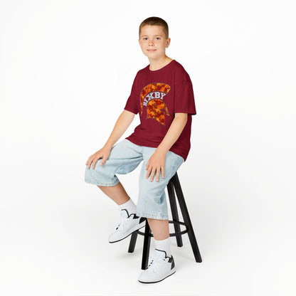 Bixby Spartan Fall Helmet Youth Gildan Tee