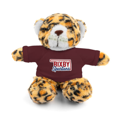 Bixby Oklahoma Spartan Stuffed Animal Logo