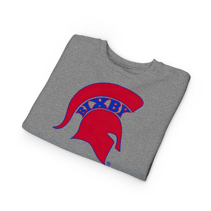 Bixby Spartan Red Logo Toddler Rabbit Skins Sweatshirt